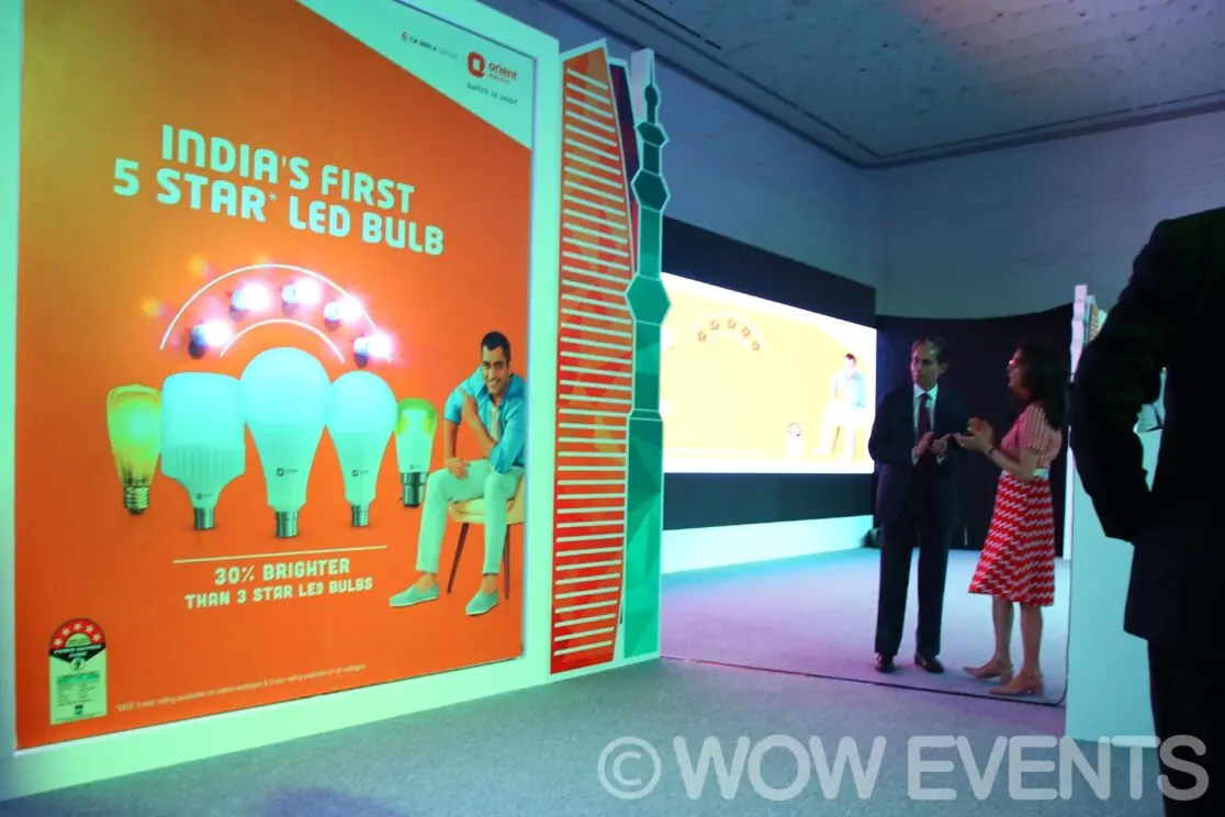 India's First 5 Star LED Bulb display at the Orient conference