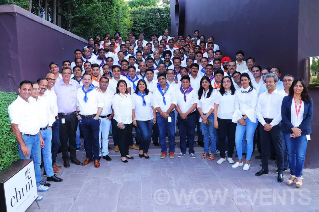Airtel ZBM conclave North Hub 2018 group photo