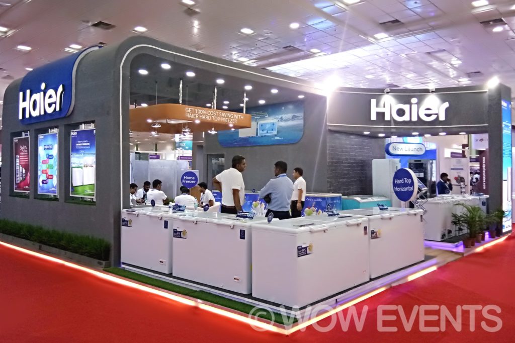 Haier Experience Zone at ICE India Expo - 2018 (1) Haier Experience Zone stall at ICE India Expo 2018