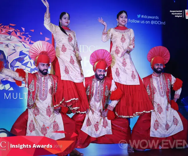 IDC Insights Awards 2018 bhangra dance performance