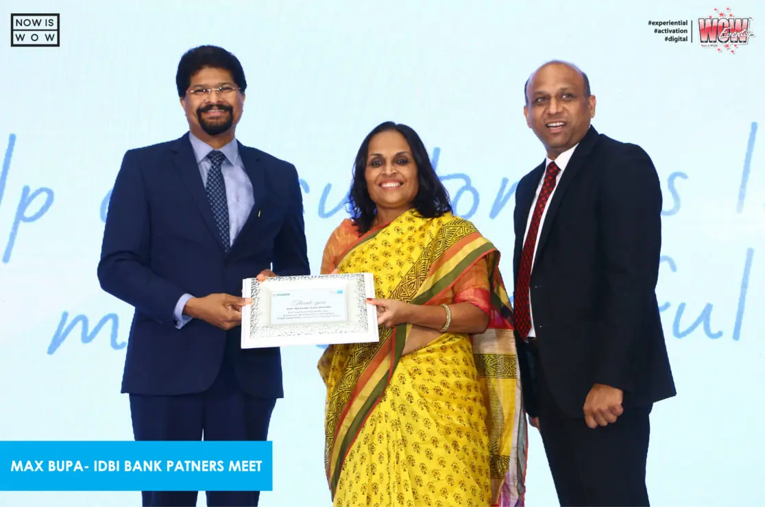 Max Bupa and IDBI Bank partners meet award presentation