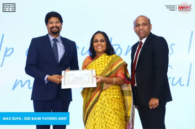 Max Bupa and IDBI Bank partners meet award presentation