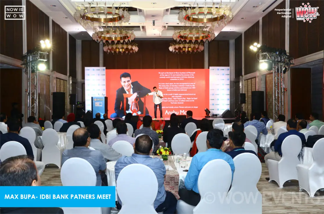 Audience seated in the ballroom at the partners meet