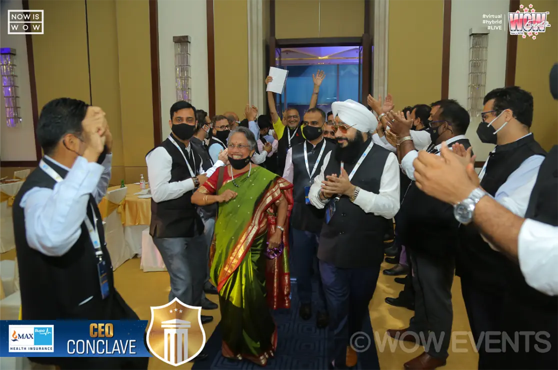Guests welcomed at the Max Bupa CEO Conclave