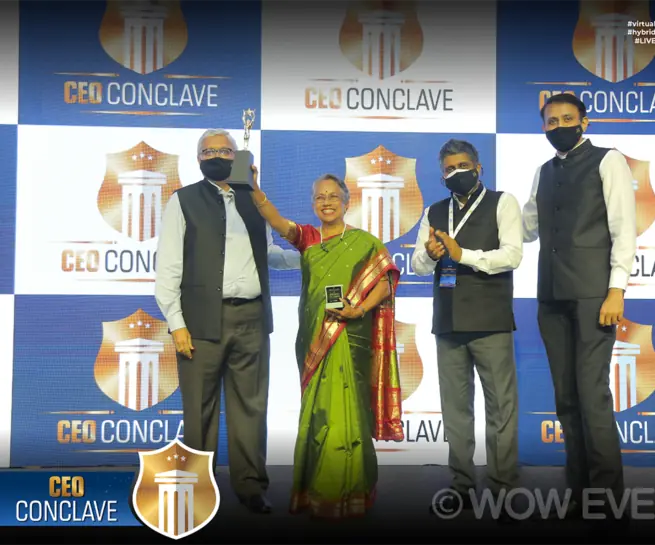 Max Bupa CEO Conclave 2021 lamp lighting on stage