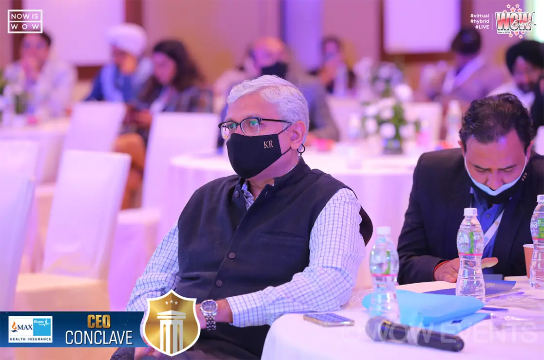 Guests seated at the Max Bupa CEO Conclave 2021
