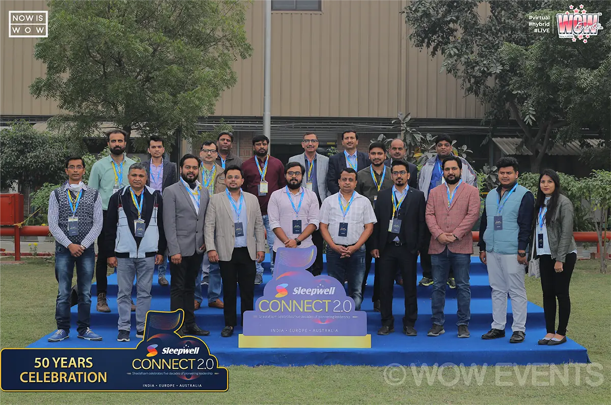 Sleepwell Connect 2.0 attendees group photo