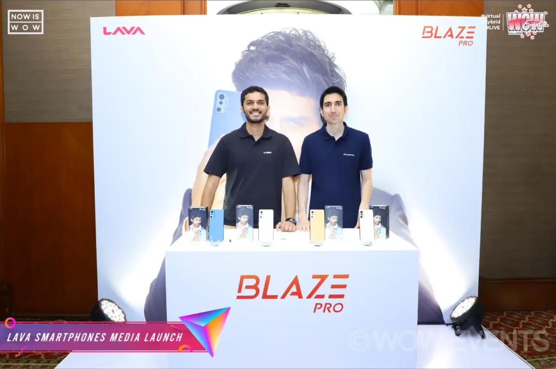 Lava team at the Blaze Pro display counter