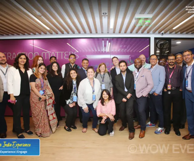 Teleperformance Immersive India Experience group photo