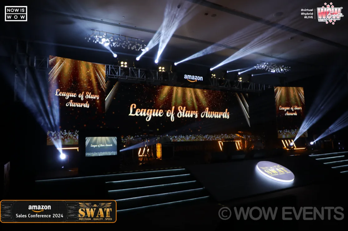 League of Stars Awards stage at Amazon Sales Conference