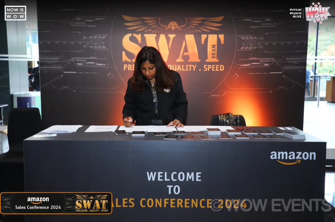 Amazon Sales Conference 2024 welcome desk