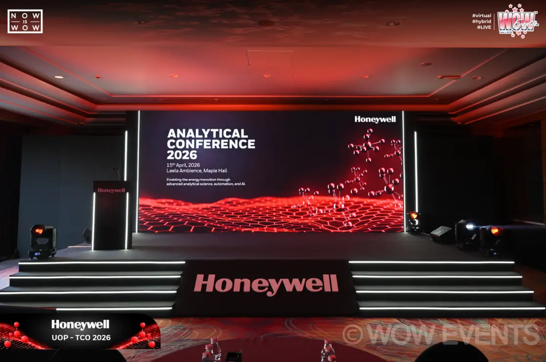 Honeywell Analytical Conference 2026 stage set