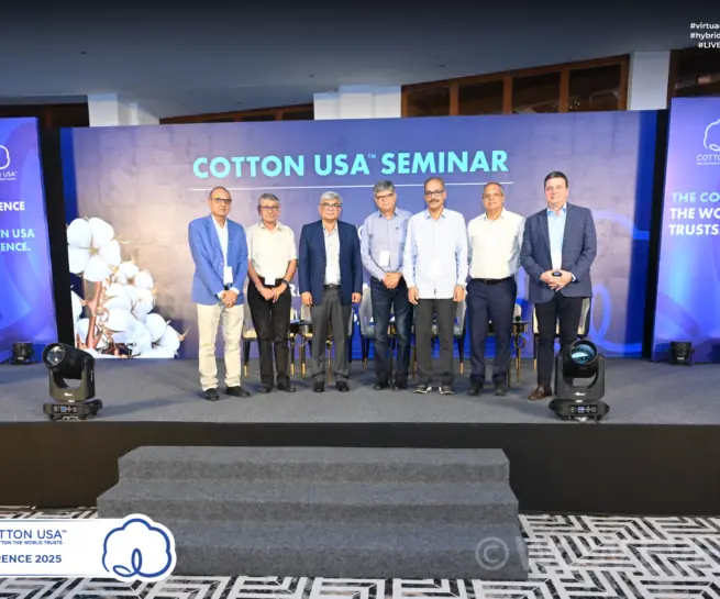 Cotton USA seminar speakers on stage