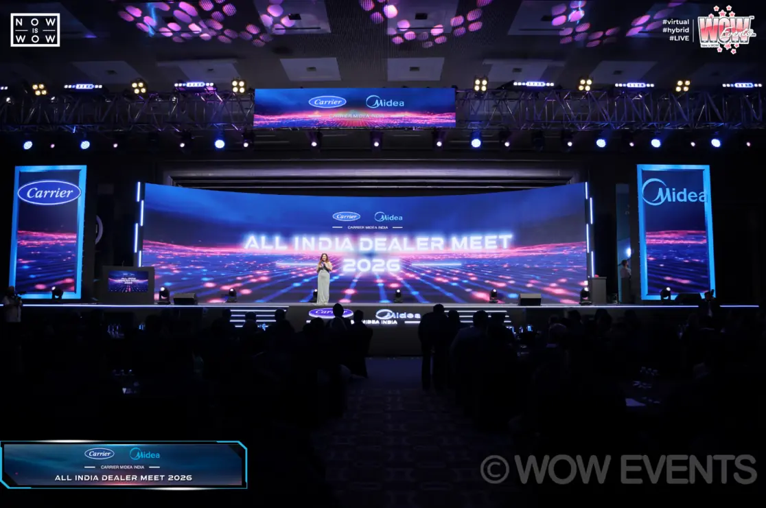 Carrier Midea All India Dealer Meet 2026 stage set