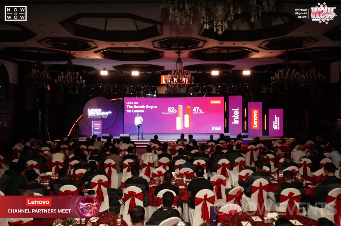 Lenovo regional dealers meet 2026 audience facing the stage