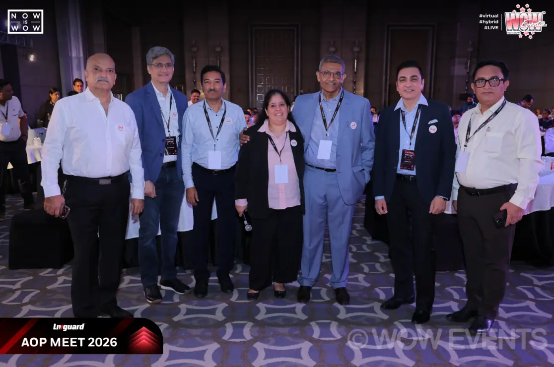 Livguard leadership team at AOP Meet 2026