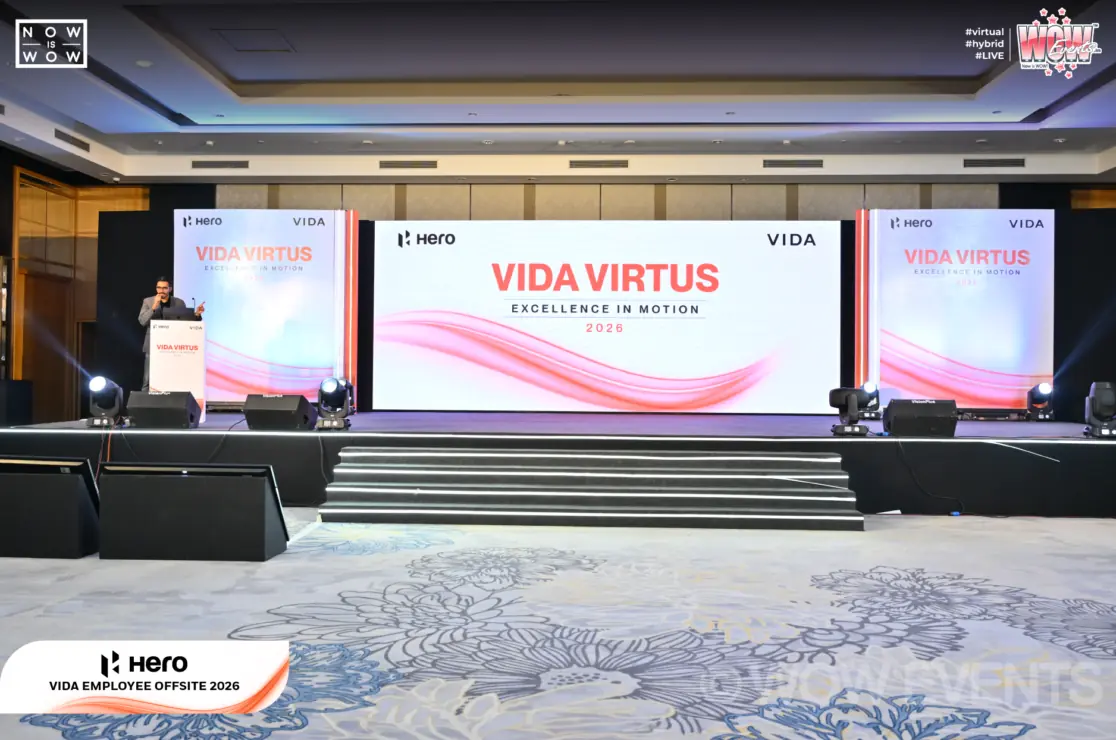 Hero Vida Virtus Excellence in Motion stage set